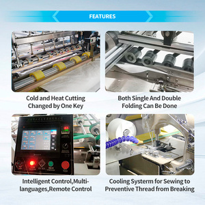 Công nghiệp dệt túi nhựa máy làm với PLC và động cơ năng suất cao Quảng Đông Xuất xứ - Product Image 3