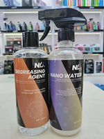 Kit de lavage de voiture professionnel, ensemble de detailing automobile, shampoing haute mousse, spray de revêtement céramique, cire pour voiture, nettoyant pour jantes, soin du cuir intérieur