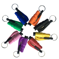 Kit d'urgence multi-couleurs pour la défense personnelle avec porte-clés et fonction brise-vitre pour la sécurité des femmes - Fournitures en gros