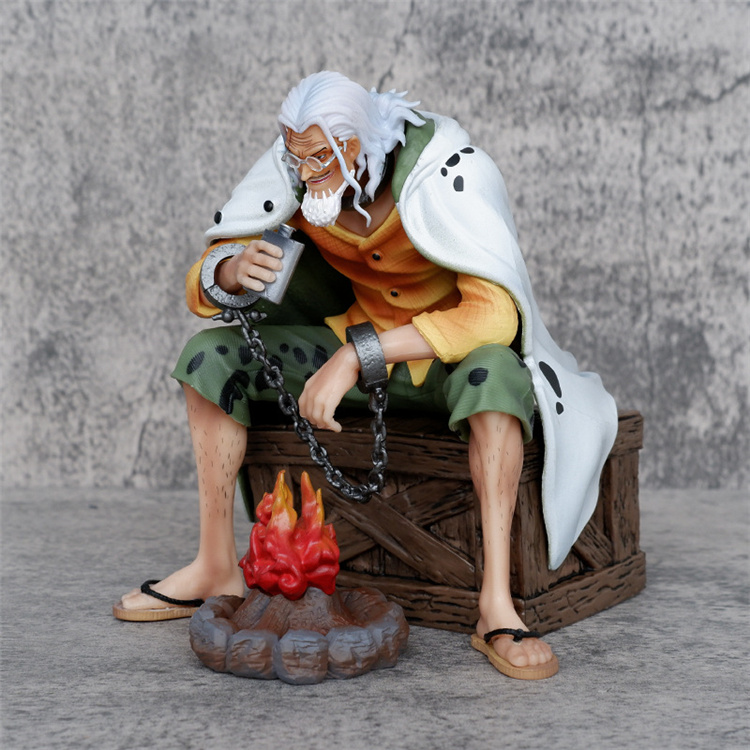 Anime One Piece Silvers Rayleigh Action Figure - PVC Decorative