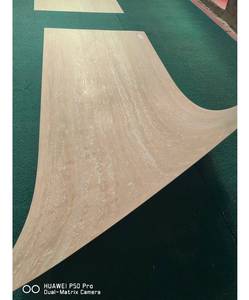 Dalles de travertin romain ultra-mince 5-8mm placage de pierre naturelle moderne pour les projets de décoration intérieure de revêtement de mur de villa - Product Image 2