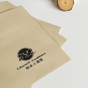 Pulpa de bambú 40*40cm 1/4 pliegue Servilletas de cena de colores impresas Servilleta acolchada con estilo de bolsa de 2 capas - Product Image 6