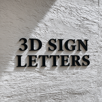 Letras 3D de Metal Dorado Personalizadas, Letreros con Logotipo para Exteriores Sin Iluminación, para Hoteles, Clubes, Tiendas, Entradas de Edificios