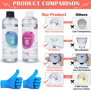 JINHUA resina epossidica di alta qualità e indurente per la fusione di belle etichette per cani di amore - Product Image 5