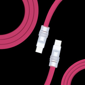 Usine directe Chubby C-C 240W câble de charge rapide Durable 6A câble USB C en Silicone extra épais pour <span class=keywords><strong>iPhone</strong></span> série 16/15 <span class=keywords><strong>iPad</strong></span> - Product Image 2