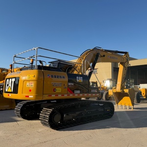 Excavatrice Caterpillar 330D2L d'occasion, 30 tonnes, à faible consommation de carburant, moteur C7.1 d'origine, pelle sur chenilles hydraulique Cat 330D2 L, en vente - Product Image 1