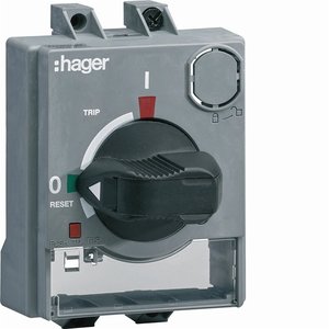 Manija giratoria Hager Direct para interruptor automático de caja moldeada H3+ P160 - Product Image 1