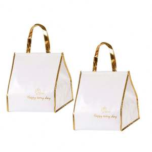 Sac isotherme de pique-nique en aluminium de haute qualité, sacs jetables pour la livraison de boissons, de café et de nourriture - Product Image 1