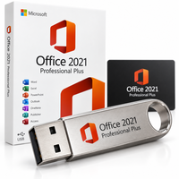 Microsoft Office 2021 Professional Plus Suite Office USB pour PC Windows Documents Quotidiens Tableaux de Calcul et Présentations