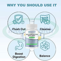 Ausreson Saccharomyces Boulardii de qualité alimentaire, soutien digestif, compléments pour la santé intestinale, probiotique, capsules de Saccharomyces Boulardii