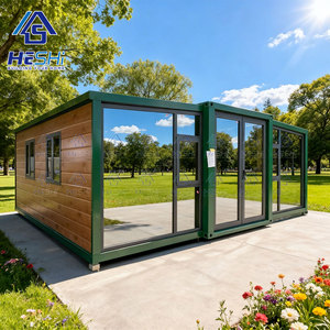 Casa Contenedor Prefabricada de Lujo de 20 y 40 Pies con Estabilidad Estándar, Expandible, Plegable, Multi-Dormitorio, Edificio de Oficinas - Product Image 1