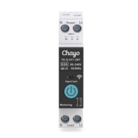 Disjoncteur intelligent API TUYA WIFI 1P 63A rail DIN pour maison connectée, interrupteur à commande à distance sans fil par TONGO