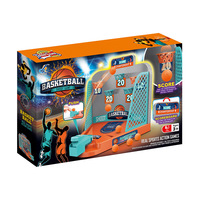 Jeu de basket-ball interactif en plastique pour deux joueurs, pliable, éducatif, pour l'intérieur et l'extérieur, pour enfants