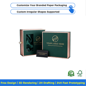 Emballage pour accessoires capillaires avec logo, peignes à cheveux - Product Image 2