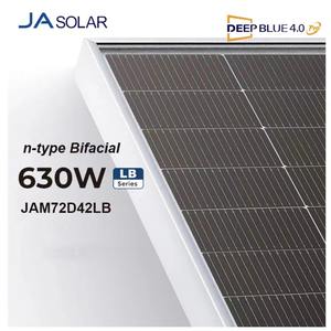 Panel solar JA N tipo Bifacial 610W 615W 620W 625W 630W 635W 650W 700W 750W 800W 1000W Paneles solares de vidrio doble JAM72D42 - Product Image 3