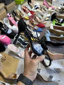Phụ nữ cao gót giày sexy mở <span class=keywords><strong>Toe</strong></span> dây đeo gót hỗn hợp với dép của phụ nữ bán buôn móng vuốt hauts - Product Image 4