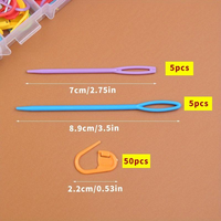 NOUVEAU Kit de couture OEM 46 pièces pour usine de couture, boîte portable de fil et aiguilles colorées pour la maison, outils de broderie et de travail manuel