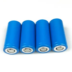 Güneş sokak lambası 1C deşarj oranı silindirik 32650 3.2v 6000mah Lifepo4 pil