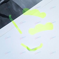 Libeauty 2 en 1 Patch pour les yeux des cils avec ruban de levage des cils Patchs pour les yeux en silicone souple réutilisables pour Salon Lash Lift et outil de teinte