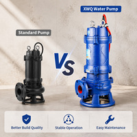 Bomba trituradora sumergible para aguas residuales con impulsor de corte de hierro fundido 0.75-15kW 220V 380V Anti-entupimiento CE para Sudamérica
