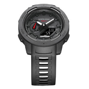 Montre connectée DF NORTH EDGE Mars 3 avec boîtier LDS numérique, étanche IP68, écran AMOLED, bracelet en acier carré, montre de sport - Product Image 4