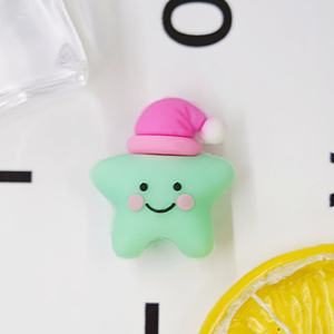 ปลอกดินสอซิลิโคนนุ่มลายการ์ตูน 3 มิติ น่ารัก ปลอกปากกาซิลิโคนรูปดาวน่ารัก พร้อมฝาครอบการ์ตูน งานฝีมือพลาสติก - Product Image 6