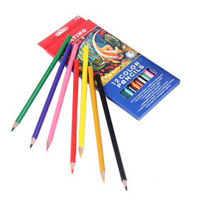 Matite da Disegno Non Tossiche a <span class=keywords><strong>Forma</strong></span> Triangolare da 7 Pollici - 12 Pezzi Colorati con Precisione - Product Image 1