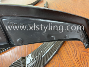 Accesorios para automóviles, parachoques de coche negro brillante, divisor de labios delantero ABS para <span class=keywords><strong>BMW</strong></span> F30 G20 G30 LCI G05, kit de carrocería - Product Image 2