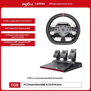 Vô lăng chơi <span class=keywords><strong>game</strong></span> mô phỏng đua xe PXN V10 PRO Direct Drive Euro Truck <span class=keywords><strong>2</strong></span> dành cho PC/Xbox/<span class=keywords><strong>PS</strong></span> - Product Image 5