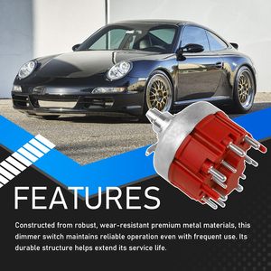 Interruttore Dimmer Fari Anteriori per <span class=keywords><strong>Porsche</strong></span> 911 Carrera 1999-2004, GT2 GT3 2002-2005, Turbo Boxster 2001-2005 99661353500 - Product Image 4