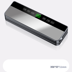 เครื่องซีลสูญญากาศขนาดกะทัดรัดสำหรับอาหารแห้งและเปียก พร้อมที่ตัดในตัว ใช้กับถุงซีลสูญญากาศ โหมดพัลส์แบบแมนนวล - Product Image 4
