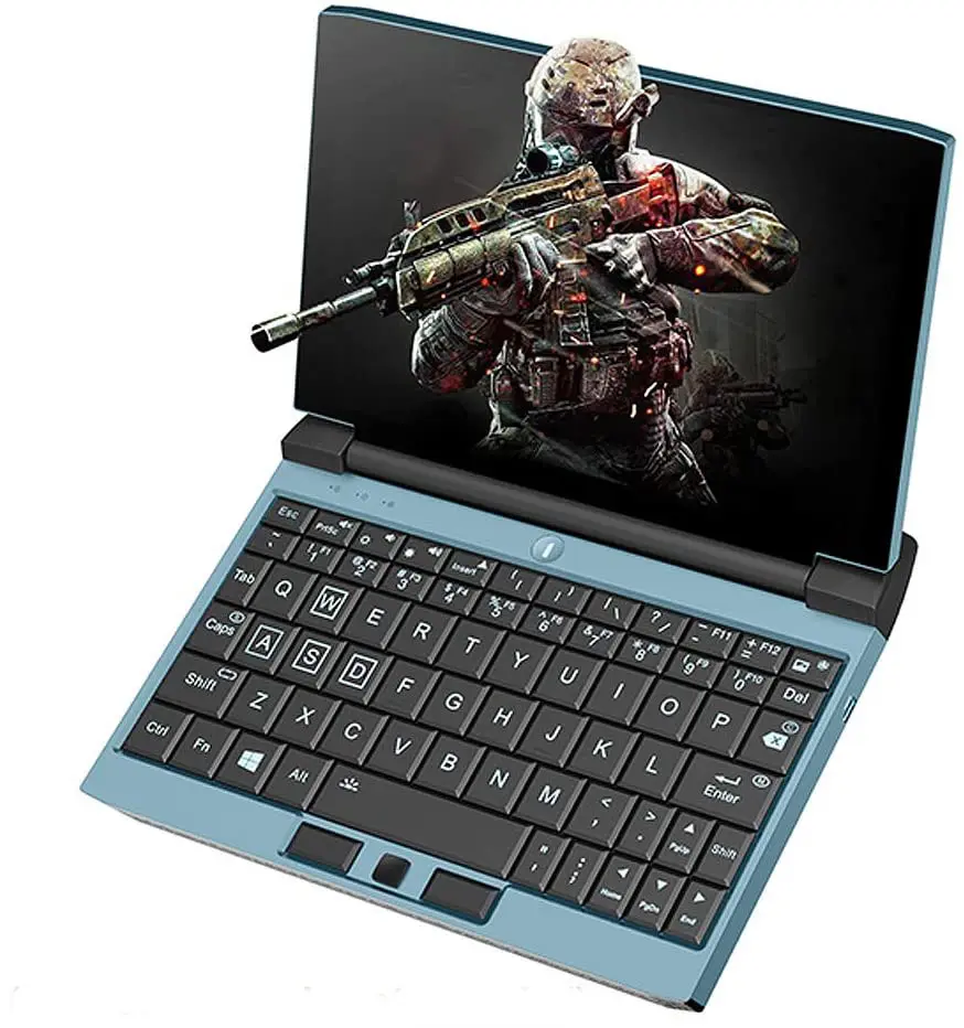 Bir Netbook OneGx1 el Win 10 OS dizüstü Video oyunu konsolu taşınabilir Gameplayer için 7 inç Mini cep dizüstü