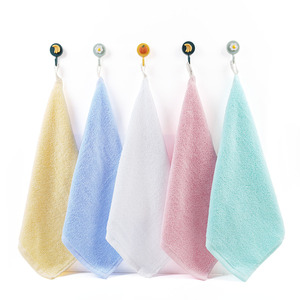 Toallas de baño para niños Kim Ryan, 30x30 cm, paños cuadrados de algodón puro, juego colorido para niños - Product Image 1