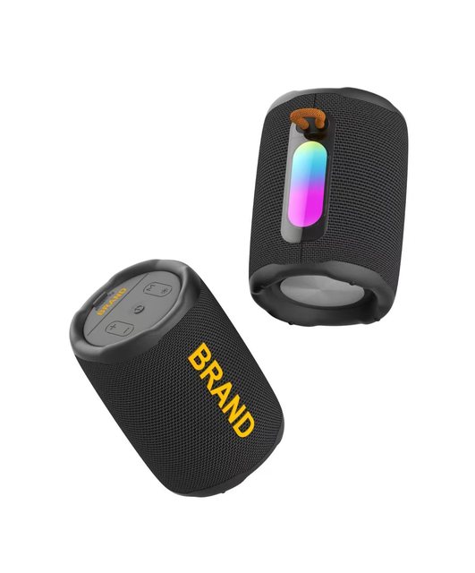 New IPX5 Waterproof for 5.4 Outdoor Speaker with RGB LED 6W Output & 1200mAh Battery for Home Theatre & Computer Use