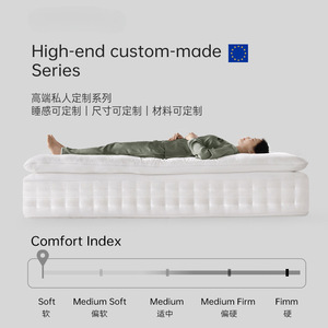 Berra Horsehair Mattress 2x2.2m Soft Spring Hotel <b>Bed</b> - Product Image 5