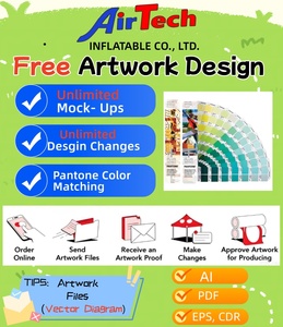 Neues Design Hot Selling Charaktere Ballon Werbung Aufblasbare Figuren Aufblasbare Sarah und Abraham Holland Cartoon - Product Image 3