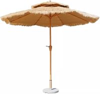 Paille artificielle pour l'extérieur Paraguay Parasol grands parapluies décoration de jardin Parasol de plage parasol de patio en paille