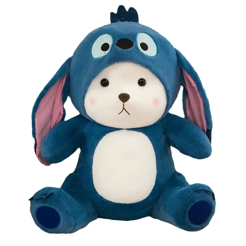 Plush Toy stitch Stuffed super Soft Bear Animal Bedtime Toys For Cute Kids Gift Giant Plush Doll Baby stitch Stuffed Toy