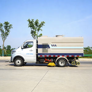 Nouveau véhicule de balayage routier diesel-électrique compact 4x2 personnalisé pour le nettoyage <span class=keywords><strong>des</strong></span> rues municipales et <span class=keywords><strong>des</strong></span> usines - Product Image 3