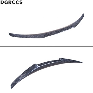 Alerón Trasero de Fibra de Carbono Forjado Pulido Sin Perforaciones para BMW Serie 4 F36 4 Puertas Gran Coupé M4 2014-2019 con Cinta Adhesiva - Product Image 2