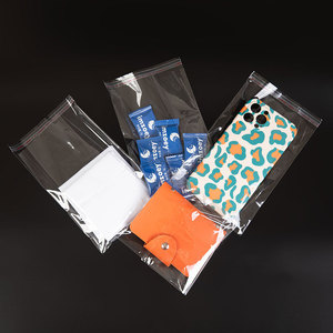 Factory Custom Biodegradable Transparent <strong>OPP</strong> Packaging <strong>Bag</strong> Clear Plastic Self-adhesive Cellophane <strong>Bags</strong> With Logo - Product Image 2