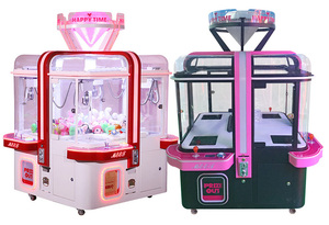 Cuatro personas cubo mágico Mini máquina de grúa de garra grande máquina de juego de lápiz labial de muñeca de captura que funciona con monedas - Product Image 6