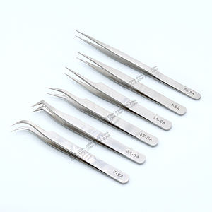 Les meilleures pinces à cils courbes pointues Volume Classic Pick Up Les pinces à épiler d'extension de faux cils sont extrêmement solides - Product Image 4