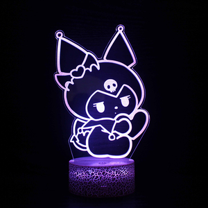 Cute Lamp Funny LED Illusion Room ABS Table Lamps Funny <strong>Mini</strong> LED Home Lights Designed Night Light Starry Bedroom Decor - Product Image 1
