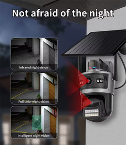 Enster 2K aov 24h ghi âm ngoài trời nhà thông minh <span class=keywords><strong>Wifi</strong></span> PTZ giám sát không dây CCTV IP an ninh năng lượng mặt trời máy ảnh - Product Image 4