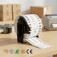 Étiquettes thermiques continues compatibles Brother DK-22205, vente en gros d'usine |    Rouleau de papier adhésif permanent large de 62 mm x 30,48 m