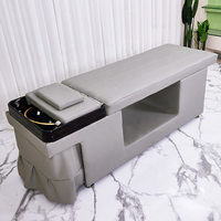 Chaise de massage bon marché pour salon spa pédicure shampooing de lavage des cheveux thérapie de la tête lit de shampooing de massage thaï hydrothérapie