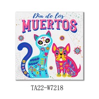 Affiches de couple squelette avec fleurs, tableaux abstraits pour mur, art sur toile pour la fête des fantômes, peinture du jour des morts, décoration murale