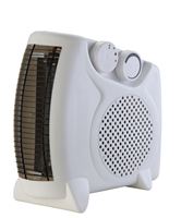 YINHI Chauffage Électrique Portable Compact 1000/2000 Watts avec Double Ventilateur, 2 Réglages de Chaleur et Fonction Ventilateur Froid