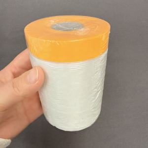 <span class=keywords><strong>Film</strong></span> de masquage pré-adhésif pour peinture automobile, décoration intérieure, <span class=keywords><strong>film</strong></span> de protection contre les projections de peinture à haute adhérence - Product Image 3